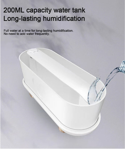 Humidificador Aromaterápico con Llama Simulada 200ml - Control Remoto y Luz Ambiental - Image 14