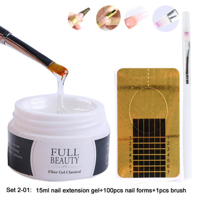 Kit de Extensiones de Uñas con Fotocurado Rápido - Image 10