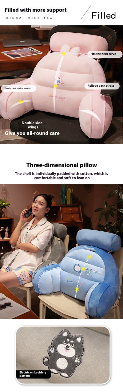 Almohada Lumbar 3D Adorable con Diseño Cartoon para Cama y Sofá - Image 14