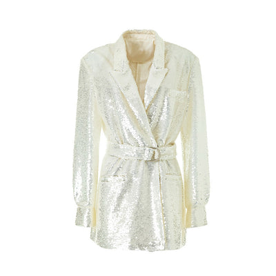Abrigo Elegante de Gala para Mujer - Estilo Anfitriona - Image 5
