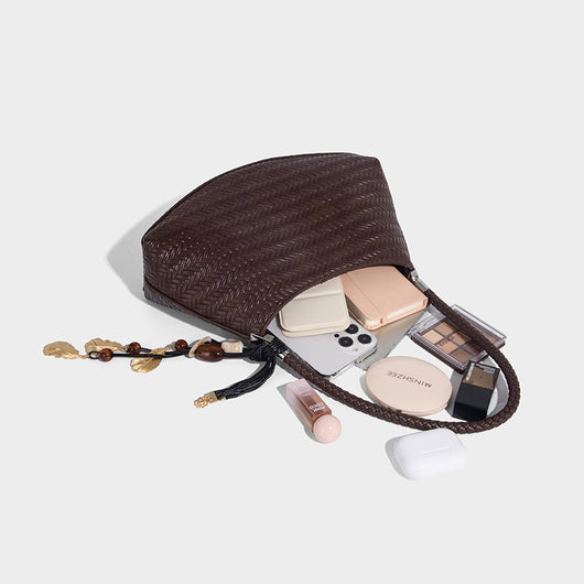 Bolso Tejido Axilar Commuter - Cartera Versátil de Hombro - Image 4