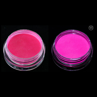 Polvo Espejo Mágico Luminoso 12 Colores - Efecto Fluorescente para Uñas - Image 4