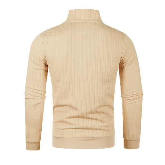 Suéter de Cuello Alto con Cierre para Hombre - Comodidad Casual - Image 51