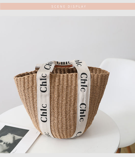 Bolsa Tejida a Mano para Mujer - Estilo Bucket - Image 3