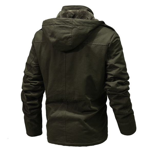 Chaqueta Talla Grande Estilo Europeo y Americano para Hombre