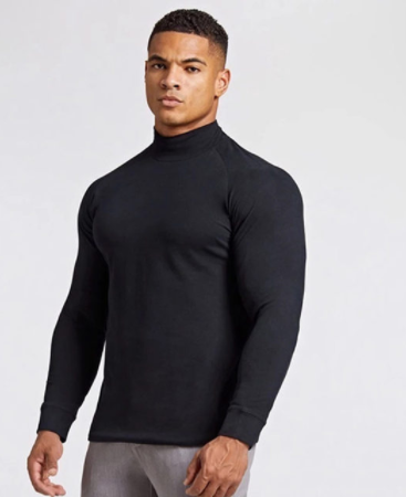Camiseta Deportiva Manga Larga Hombre Suelta Secado Rápido - Image 11