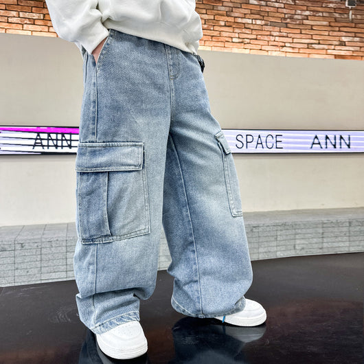 Jeans para Niños Primavera Otoño - Image 4