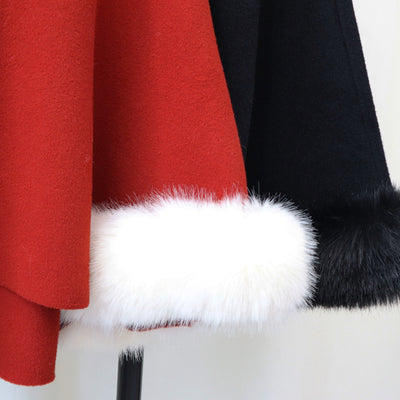 Capa Tejida Clásica para Otoño e Invierno - Elegancia y Calidez - Image 9
