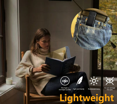 Lámpara de Escritorio Portátil con Clip Plegable - Image 14