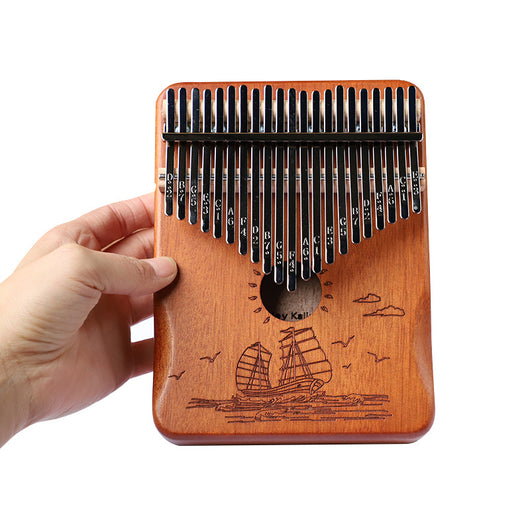 Kalimba de 21 Tonos para Principiantes - Instrumento de 5 Dedos - Image 3