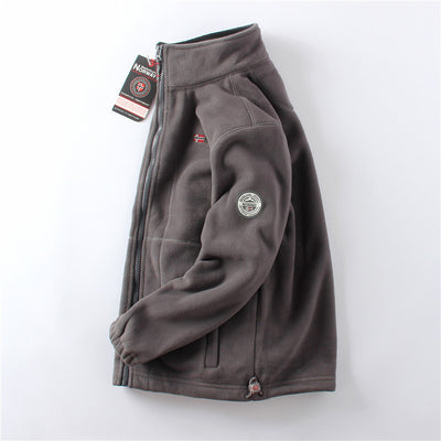 Chaqueta Polar Térmica Hombre Doble Cara Acolchada - Image 13