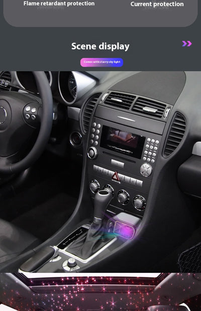 Cargador Automotriz 120W Cuatro en Uno con Diseño Cielo Estrellado - Image 13