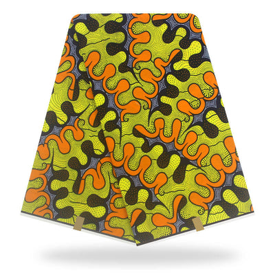 Tela Africana Batik Poliéster Estampada - Tela de Cera - Image 6