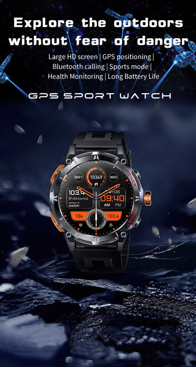 Reloj Inteligente Y18 con Monitoreo de Oxígeno, GPS y Altitud - Image 7