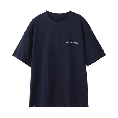 Camiseta de Algodón con Estampado de Letras - Image 5