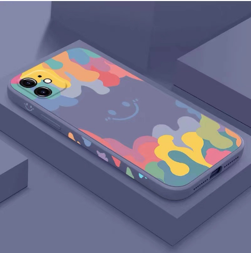 Funda Protectora de Silicona con Diseño Acuarela para Teléfono - Image 10