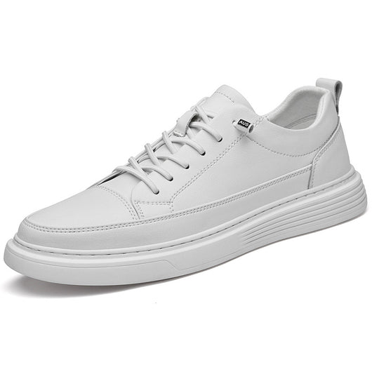 Tenis Blancos Bajos Estilo Estudiante - Image 2