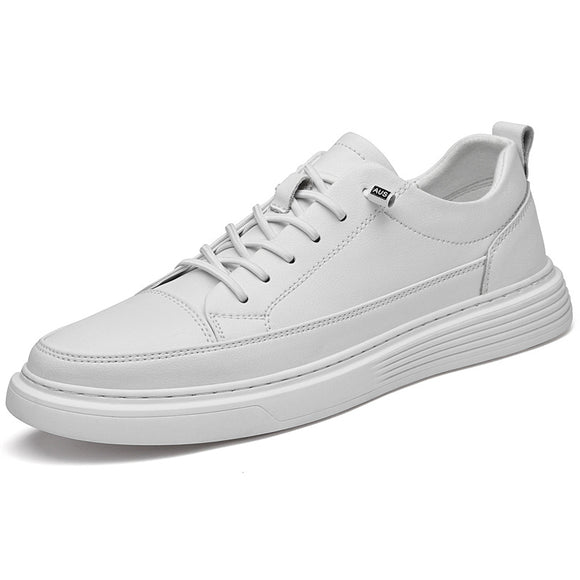 Tenis Blancos Bajos Estilo Estudiante