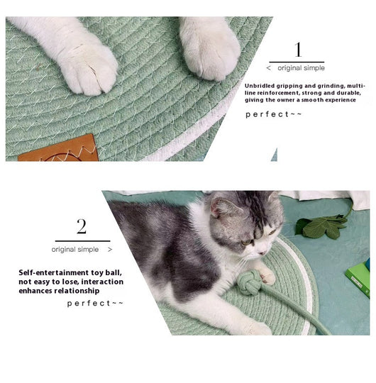 Nido de Ratán para Gatos Resistente sin Pelusa - Image 11