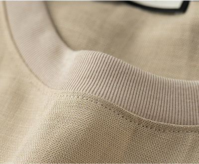 Camiseta Ligera de Lino Ice Silk para Hombre - Image 18