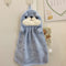 Toalla Pequeña De Cachorro Azul 36 X 25 Cm