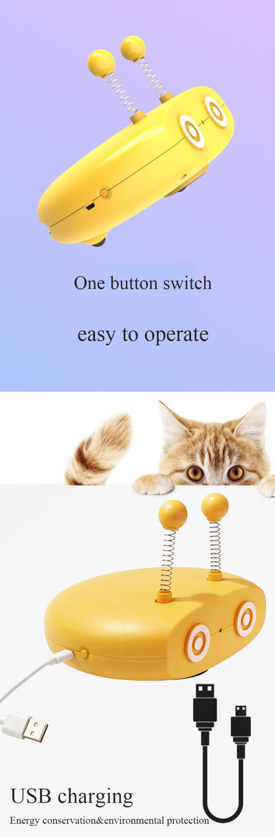 Juguete Interactivo Láser Automático para Gatos con Movimiento Inteligente - Image 11
