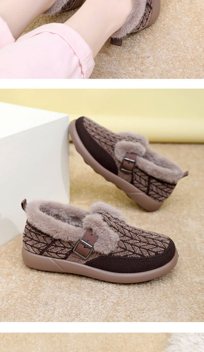 Zapatos de Algodón Aislados con Forro Polar Extra Grueso para Mujer - Image 13