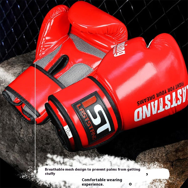 Luvas de Boxe Profissional Unissex para Treino e Combate