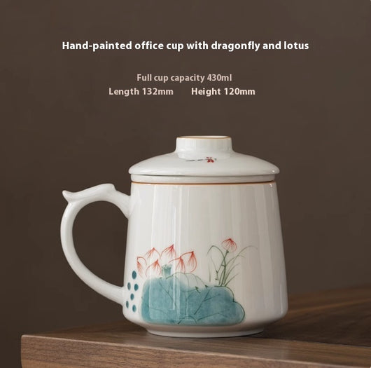 Taza Cerámica Artesanal de Gran Capacidad para Agua - Image 10