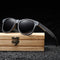 Gafas de Sol Premium para Hombre con Montura de Madera Maciza