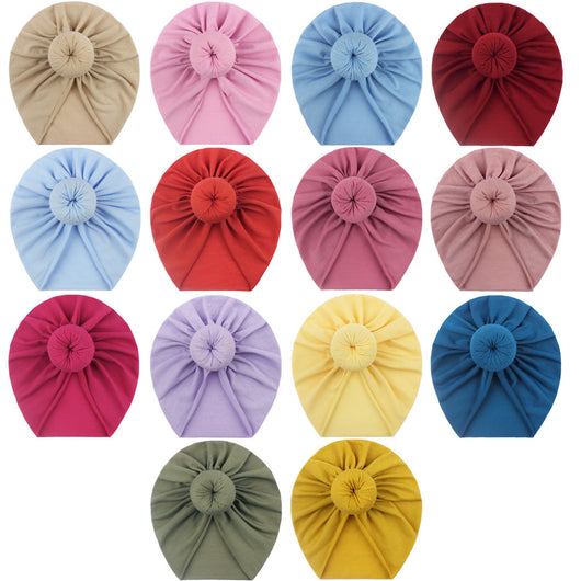 Gorro Infantil Donut Creativo Four Seasons - Pañoleta Cálida para Bebés - Image 23