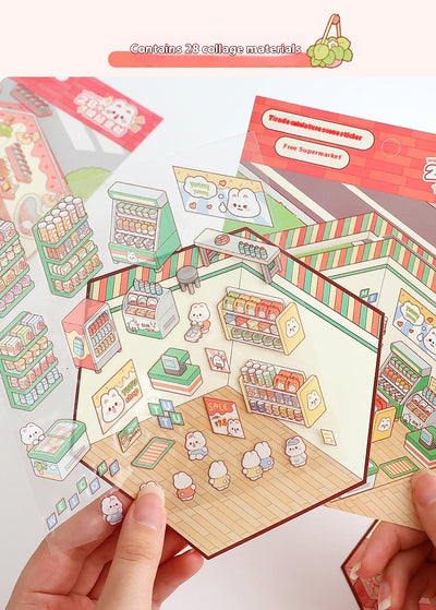 Stickers de Paisaje Multiescala sin Corte para Decoración de Escenas - Image 22