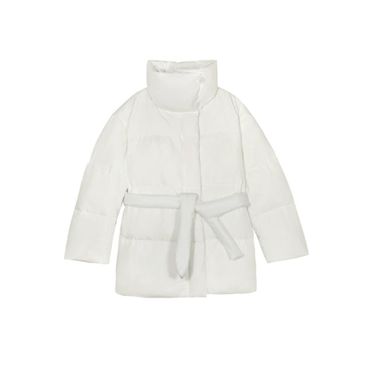 Chaqueta Casual de Plumón de Pato Blanco - Image 6