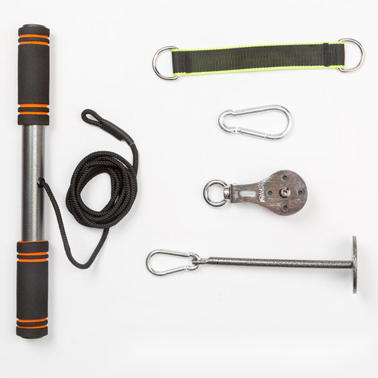 Barra Tensora Ajustable para Dominadas y Entrenamiento de Fuerza - Image 11