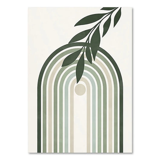 Cuadro Decorativo de Plantas Verdes - Image 16