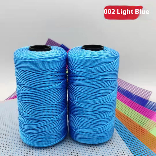 Gancho de Fibra Polipropileno 3 Hebras Ice Silk con Articulación Hueca para Proyectos DIY - Image 5