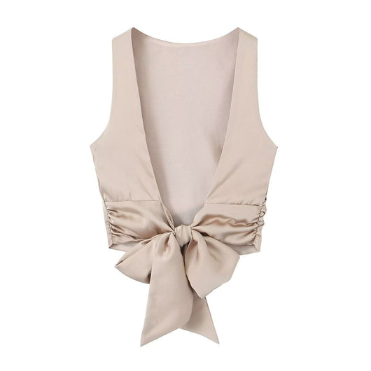 Top Backless de Seda Satinada para Mujer - Image 19