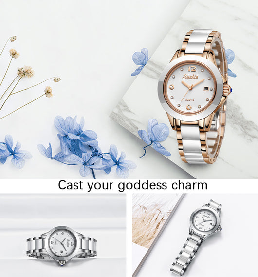 Reloj Elegante para Mujer en Oro Rosado - Image 17