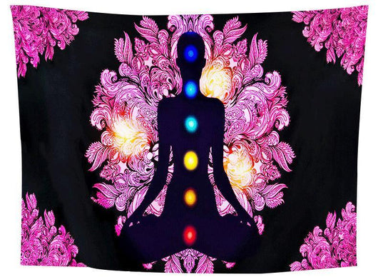 Tapiz Mandala de Chakras para Meditación - Image 2