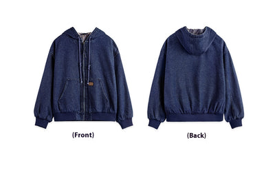 Chaqueta Denim Vintage Americana Desgastada - Image 10