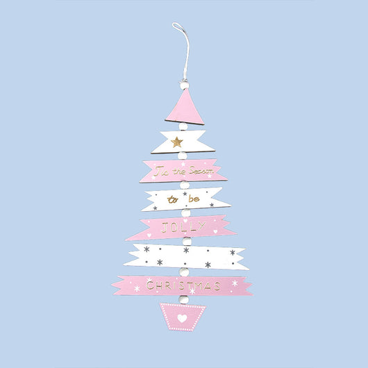 Adorno Colgante Árbol de Navidad Pintado Multicolor - Image 4