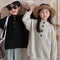 Suéter Infantil Retro Holgado - Diseño Chic Primavera