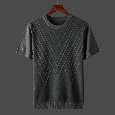 Camiseta Casual Slim Fit Cuello Redondo Hombre - Image 4