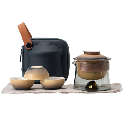 Juego de Té Portátil Rizhao Jinshan - Set Completo para Viajeros - Image 5