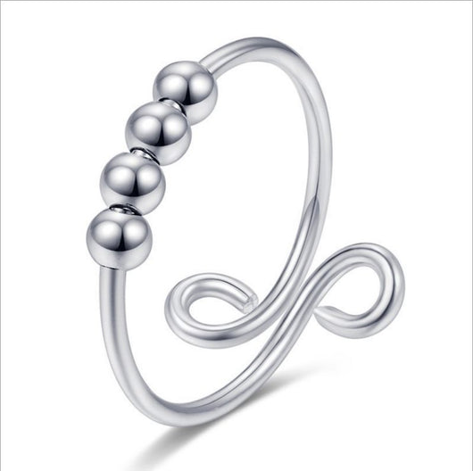 Anillo Giratorio Antiestrés - Joya Relajante para el Día de San Valentín - Image 10