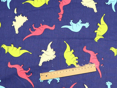 Juego de Telas de Algodón Estampado Dinosaurio de Cuatro Piezas - Image 16