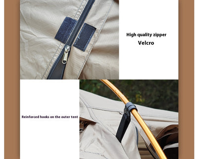 Carpa Túnel para Camping con Domo Extensible - Image 8