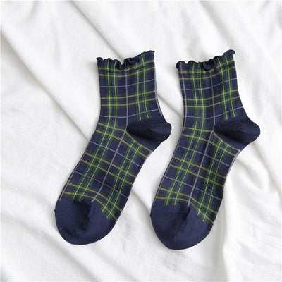 Calcetines Estampado Cuadros para Mujer - Image 6