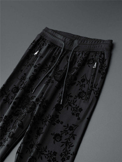 Conjunto de Dos Piezas: Suéter Cuello Redondo y Pantalón Jacquard - Image 9