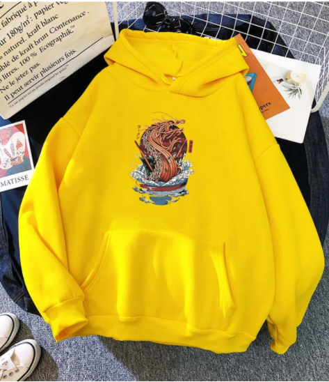 Sudadera con Capucha de Diseño Creativo y Patrón Único - Image 7
